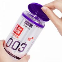 【避孕润滑】至薄003灌装安全套20只装尚牌